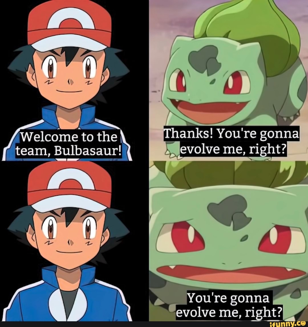 Got my ﬁrst shiny Bulbasaur yesterday and evolved it right away Q - iFunny