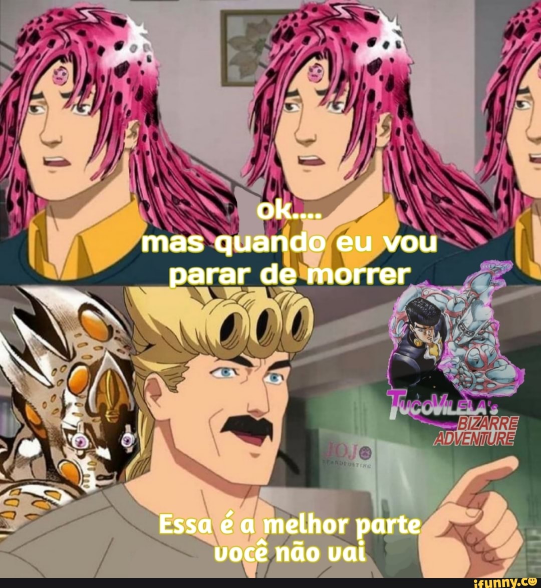 Alguém: JoJo tem o pior episódio na praia ChainSaw Man Fans: Selo -  iFunny Brazil