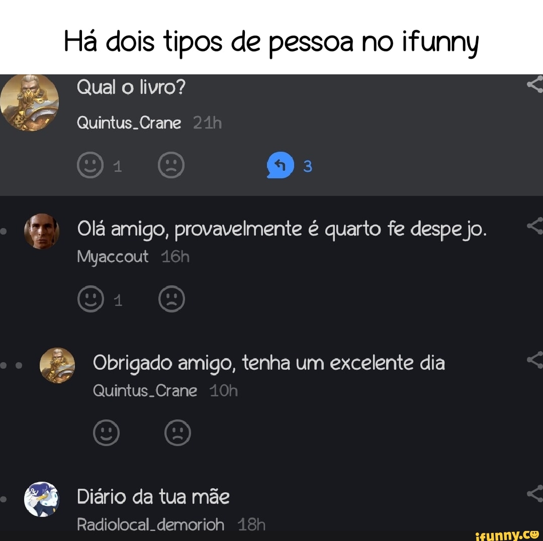 O dono desse perfil so você der em passe por cima ds (in - iFunny Brazil