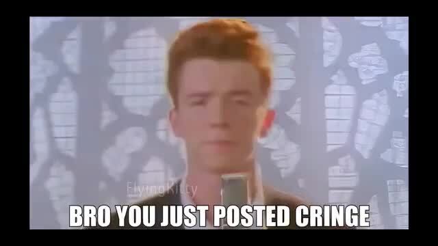 You click a link it'snota rick roll it's a virus - iFunny Brazil