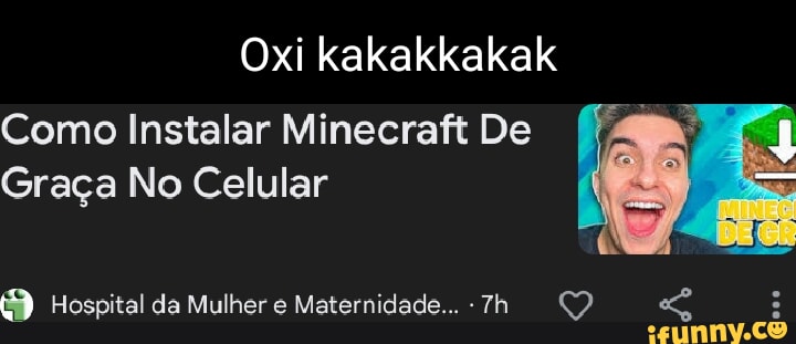 como instalar minecraft de graça para celular