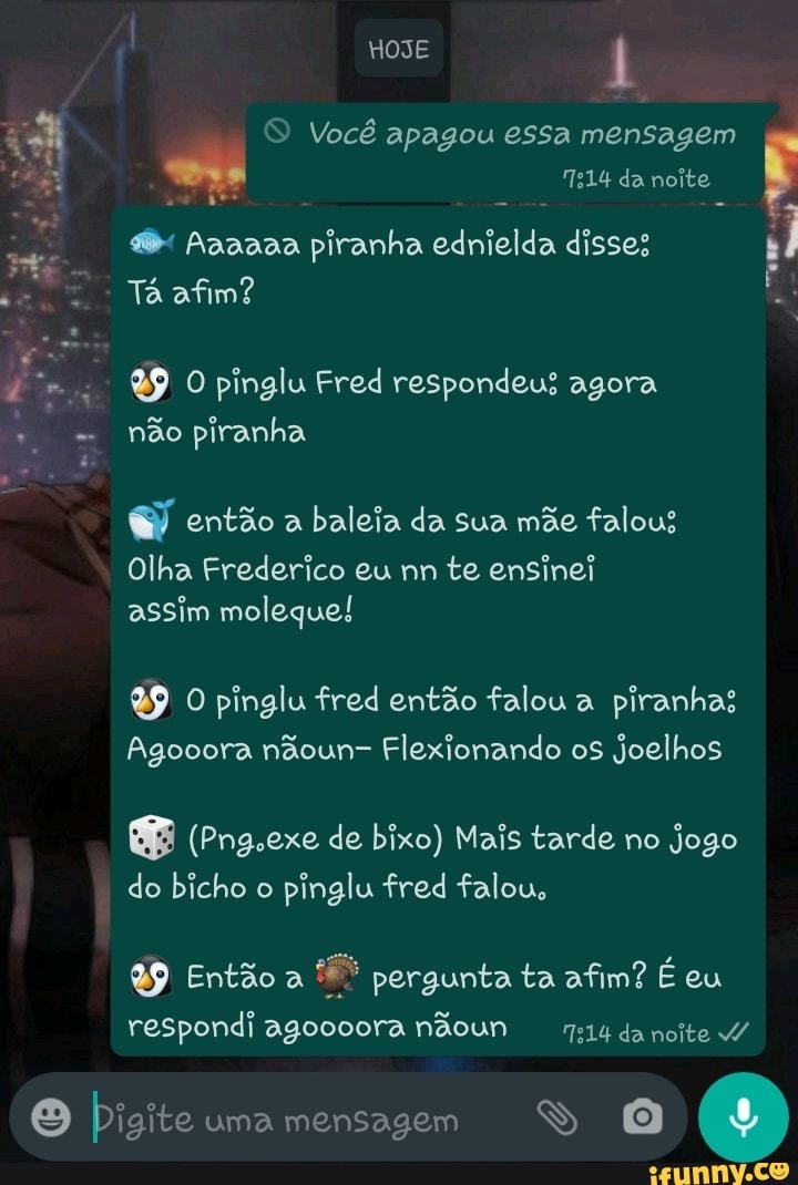 Você está afim de um jogo?