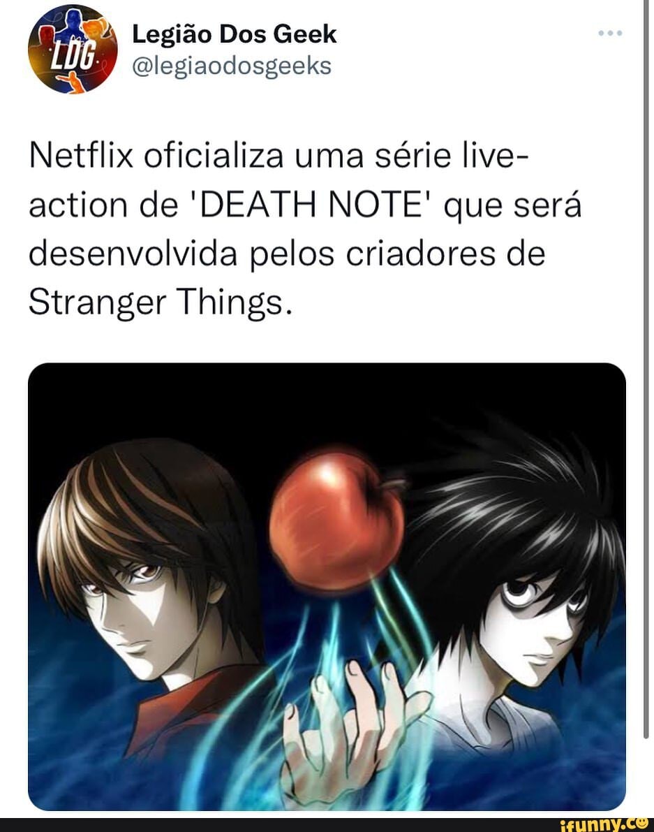 Death Note pelos criadores de Stranger Things! – Fala, Animal!