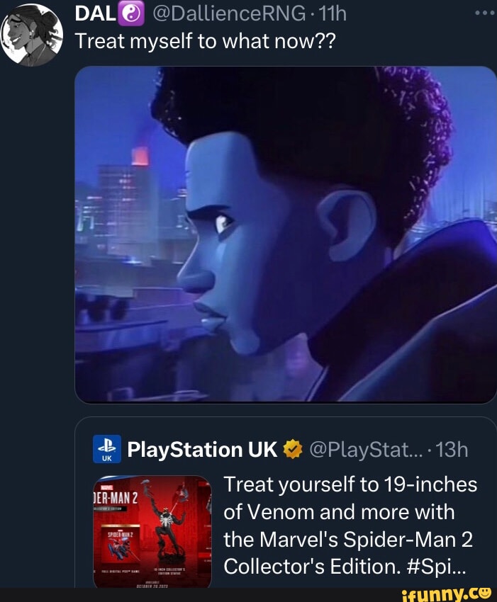 PlayStation's badly-phrased Spider-Man 2 tweet sparks “19 inches