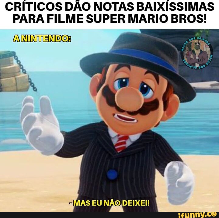 Você vai assistir o filme do super Mario Bros - iFunny Brazil