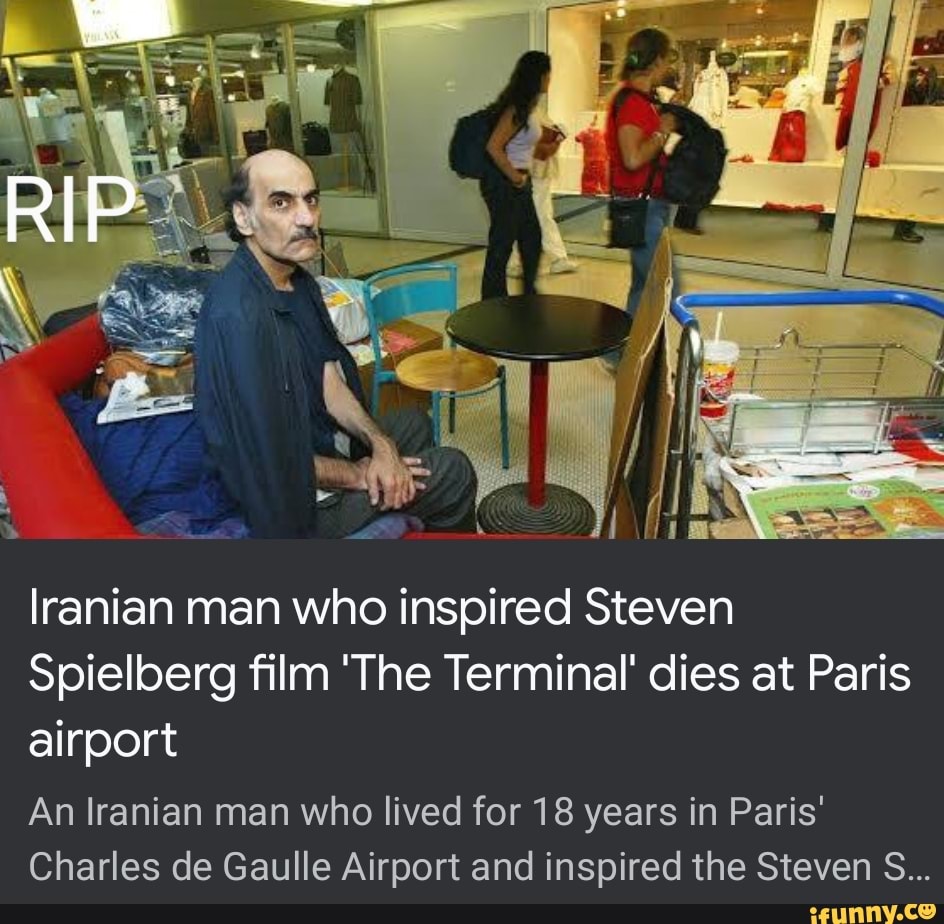 Man who inspired 'The Terminal' dies at Paris airport, News