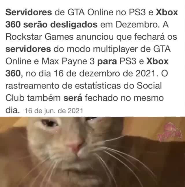 GTA Online I Rockstar Games vai fechar servidores no PSS e Xbox
