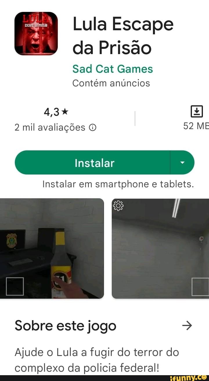 Lula Escape da Prisão – Apps no Google Play