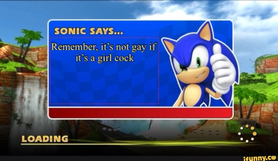 Sonicsays memes. Best Collection of funny Sonicsays pictures on