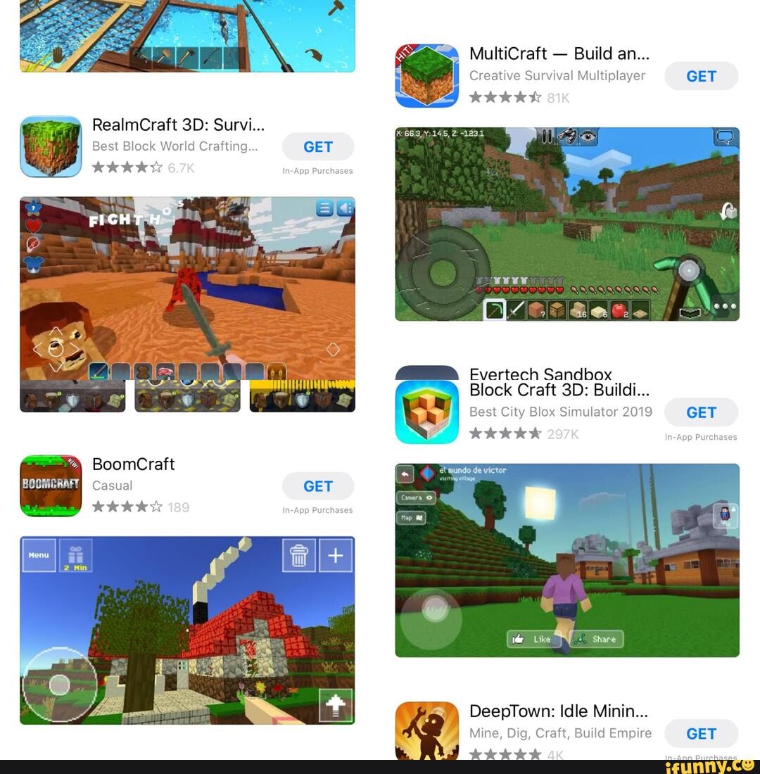 RealmCraft 3D Mine Block World – Apps no Google Play