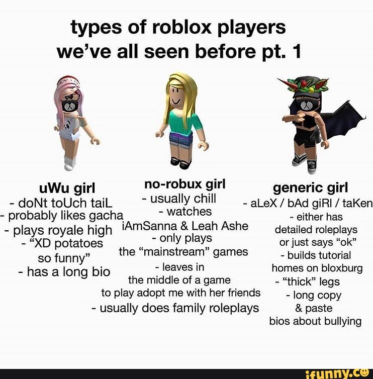 Who are the different types of Roblox players? - Quora