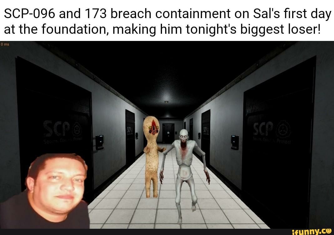 SCP-173 - The First Containment Breach 