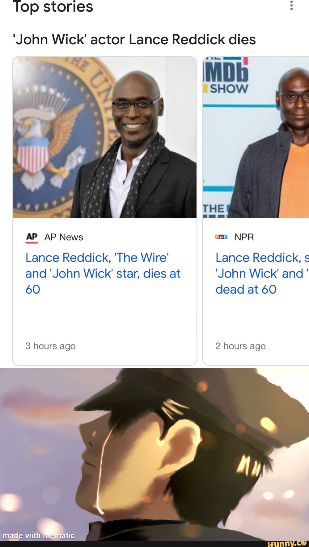 John Wick,' 'The Wire' star Lance Reddick dead at 60