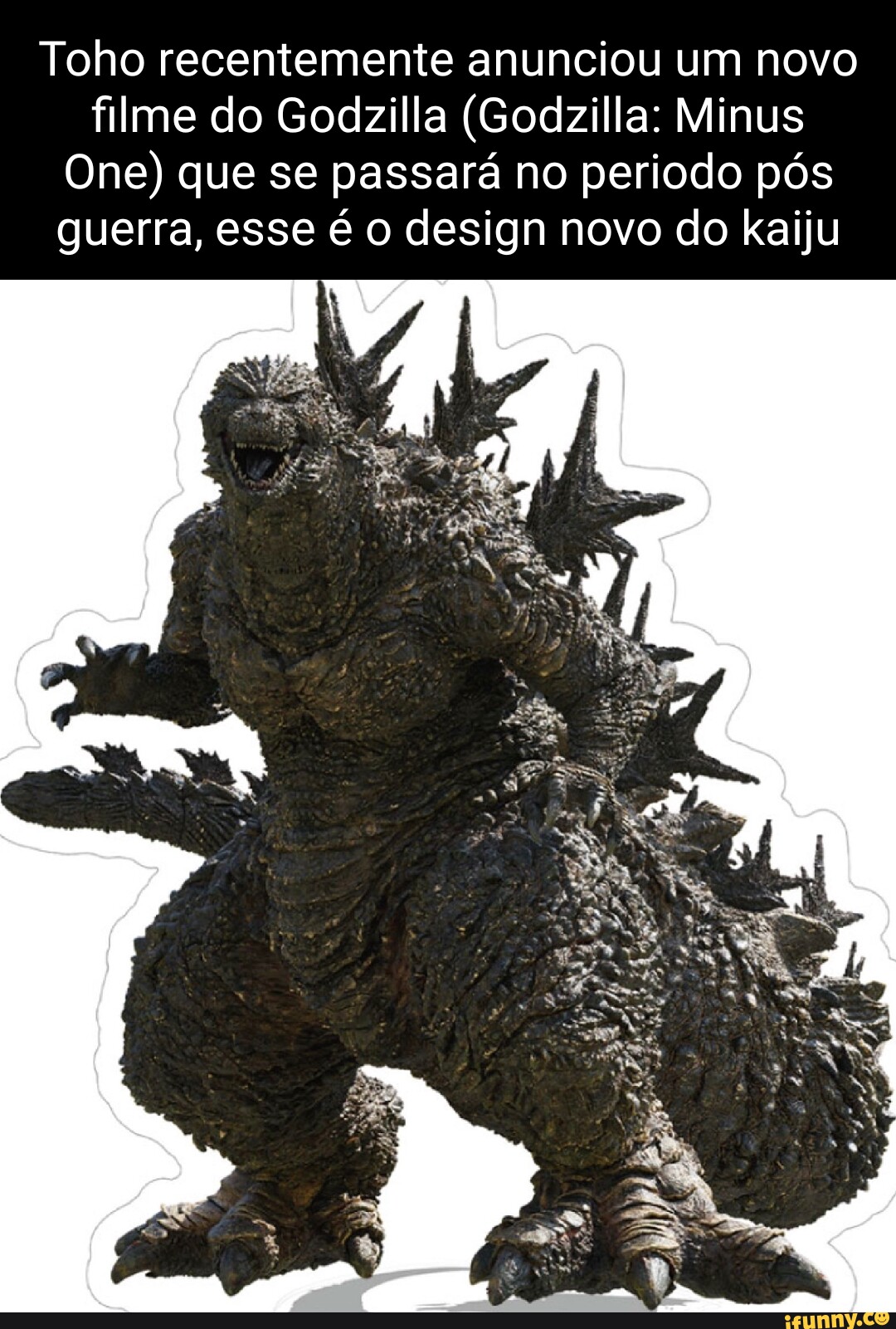 Toho recentemente anunciou um novo filme do Godzilla (Godzilla