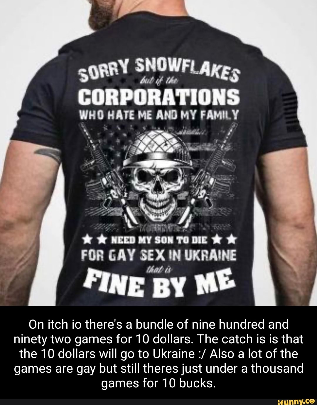 SNOW SORRY TAKES CORPORATIONS WHO HATE ME AND MY FAMILY ty FOR GAY SEX IN  UKRAINE