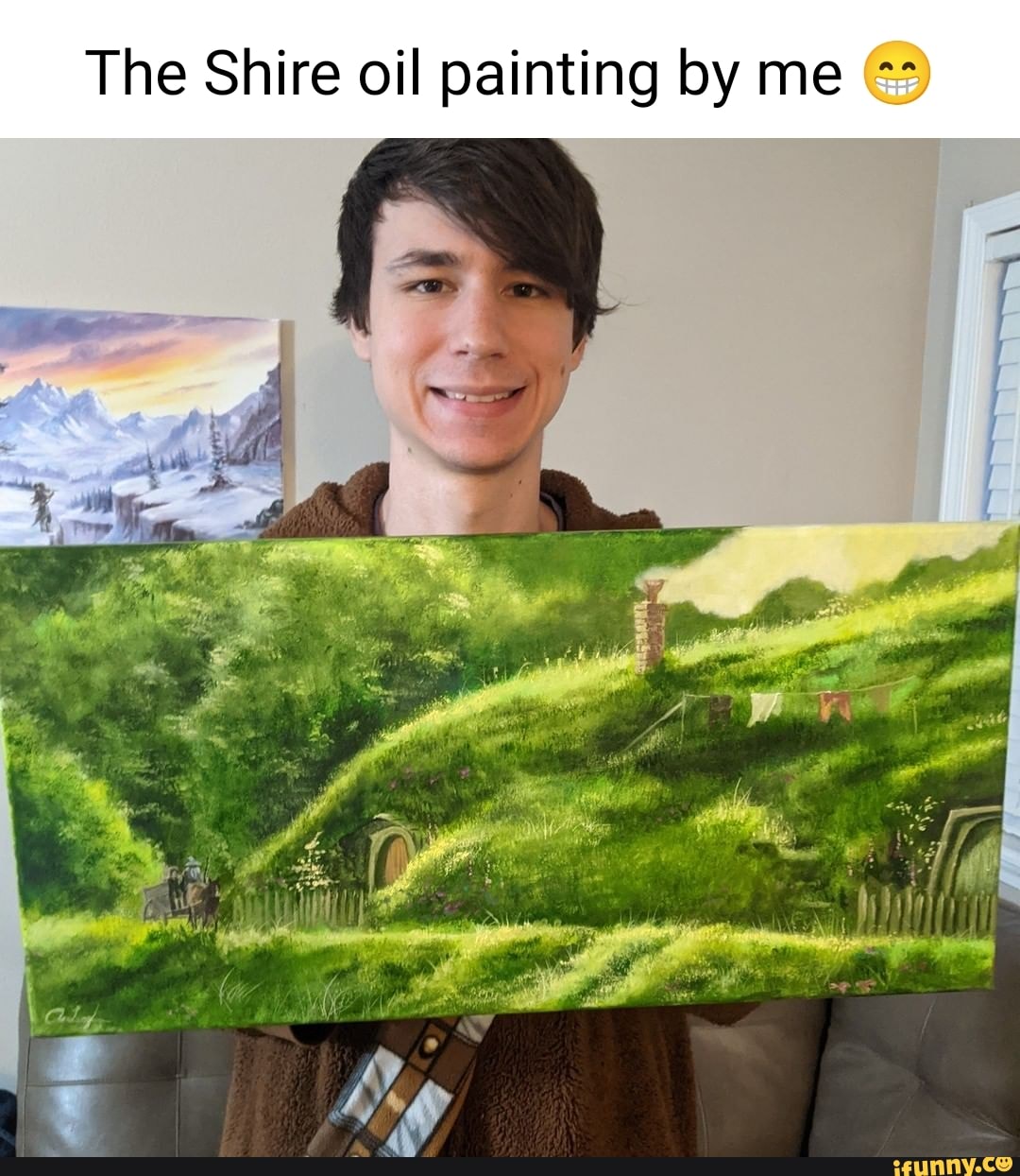 The Shire oil painting by me it iFunny Brazil