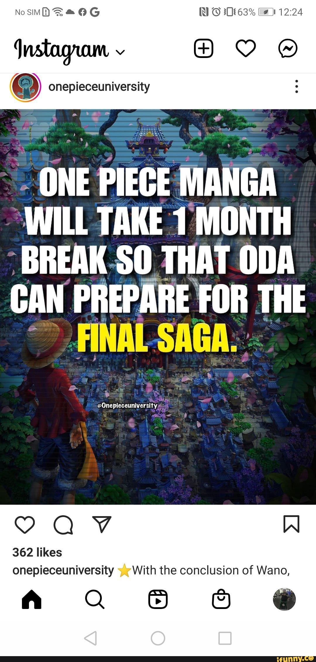 Final de One Piece - iFunny Brazil