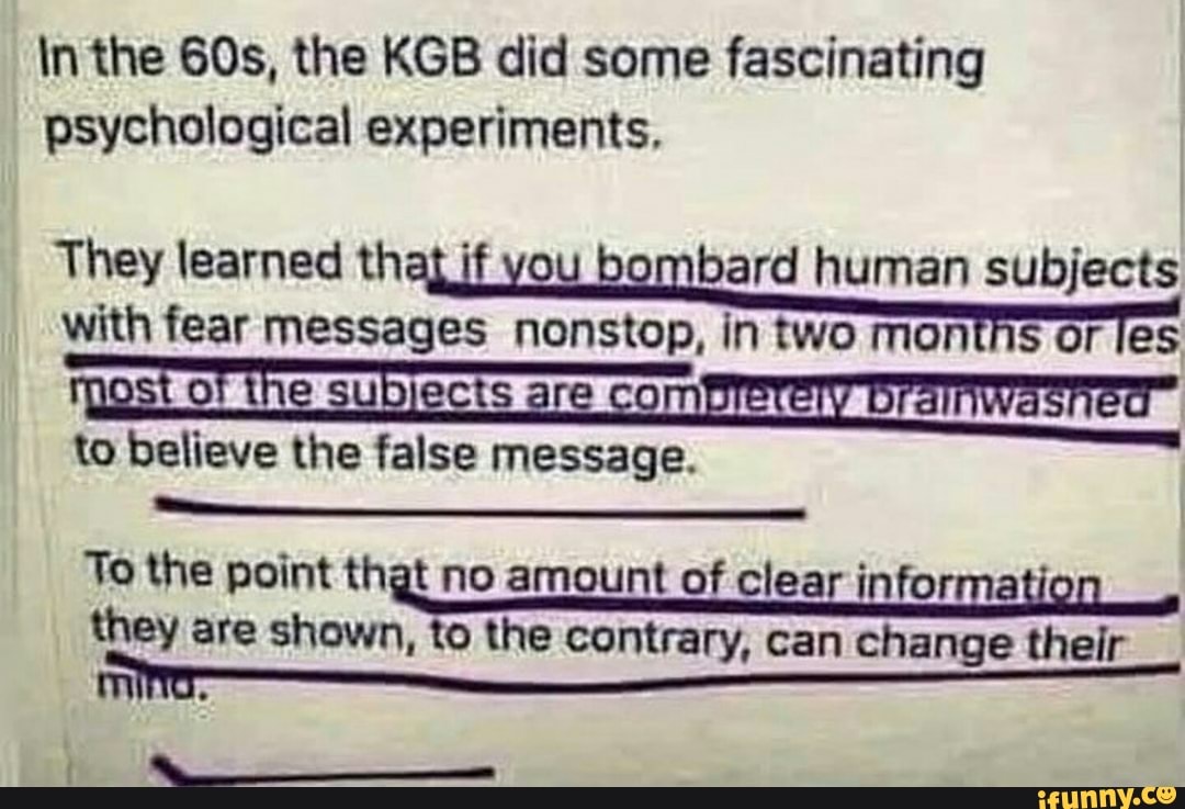 kgb experiments