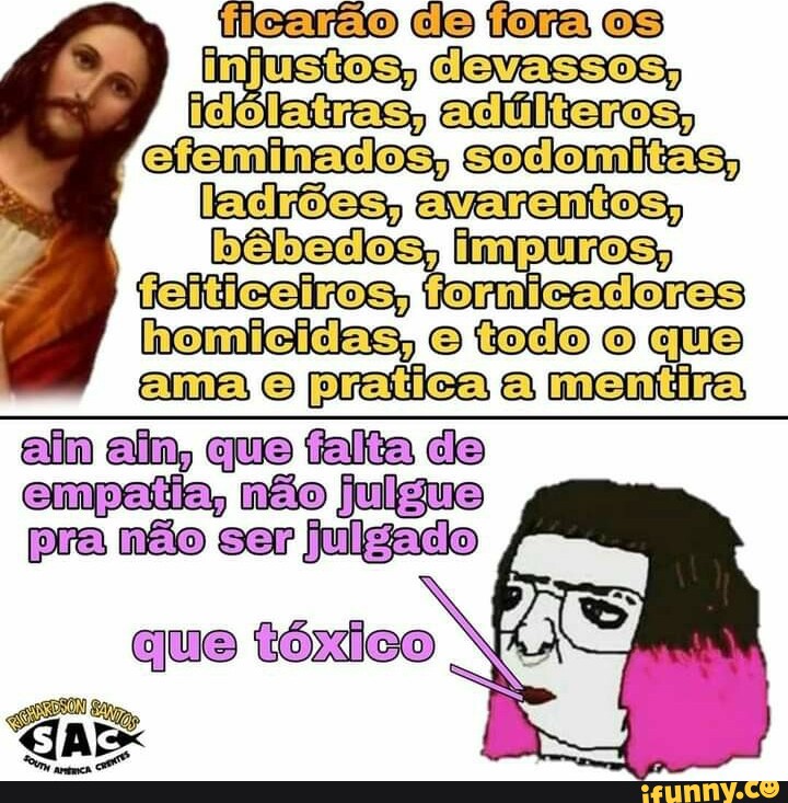 Crentes após verem um Meme de sua religião todos ter Pipoquir LORO HE  linguas SUS - iFunny Brazil