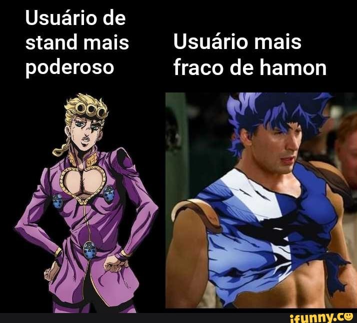 Nós, temos os stands mais poderosos de JoJo AS um momento - iFunny Brazil