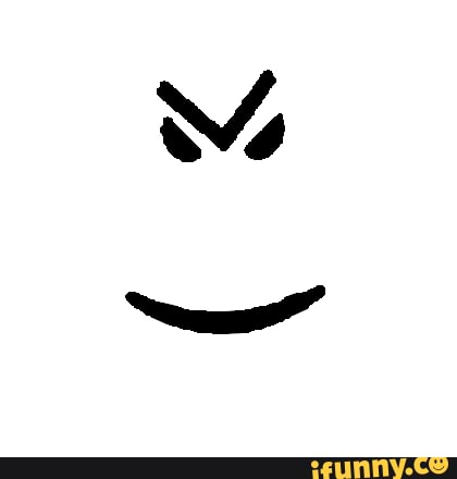 Roblox face: - iFunny Brazil