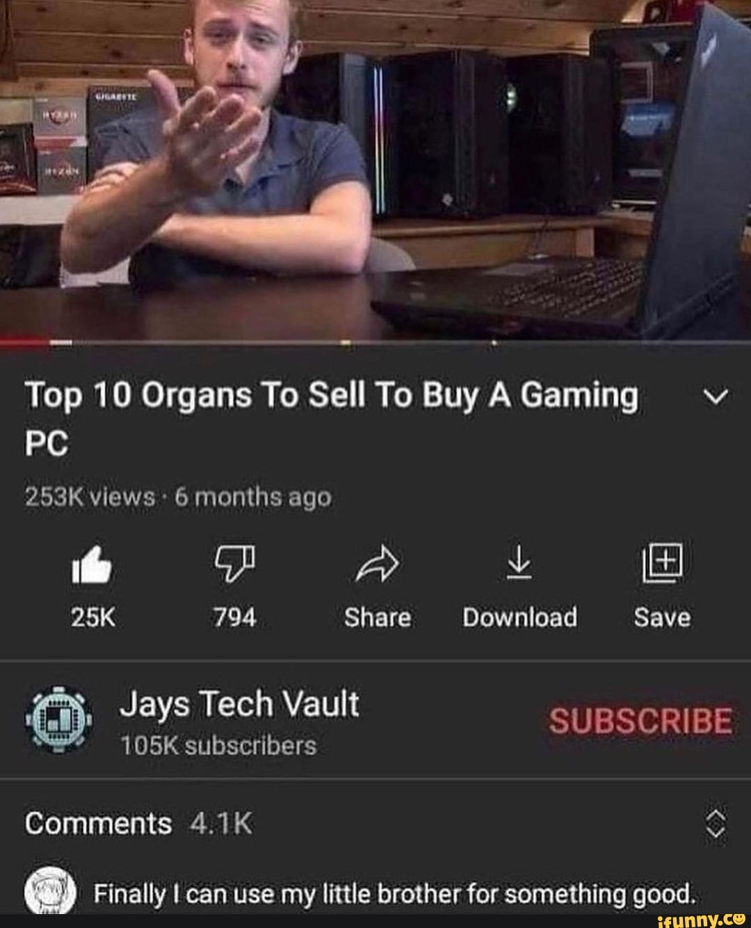 Top 10 Organs To Sell To Buy A Gaming v PC 253K views 6 months ago 794