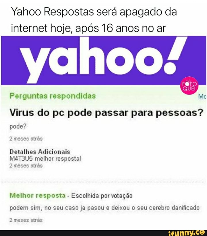 Site 'Yahoo Respostas' chega ao fim depois de 16 anos