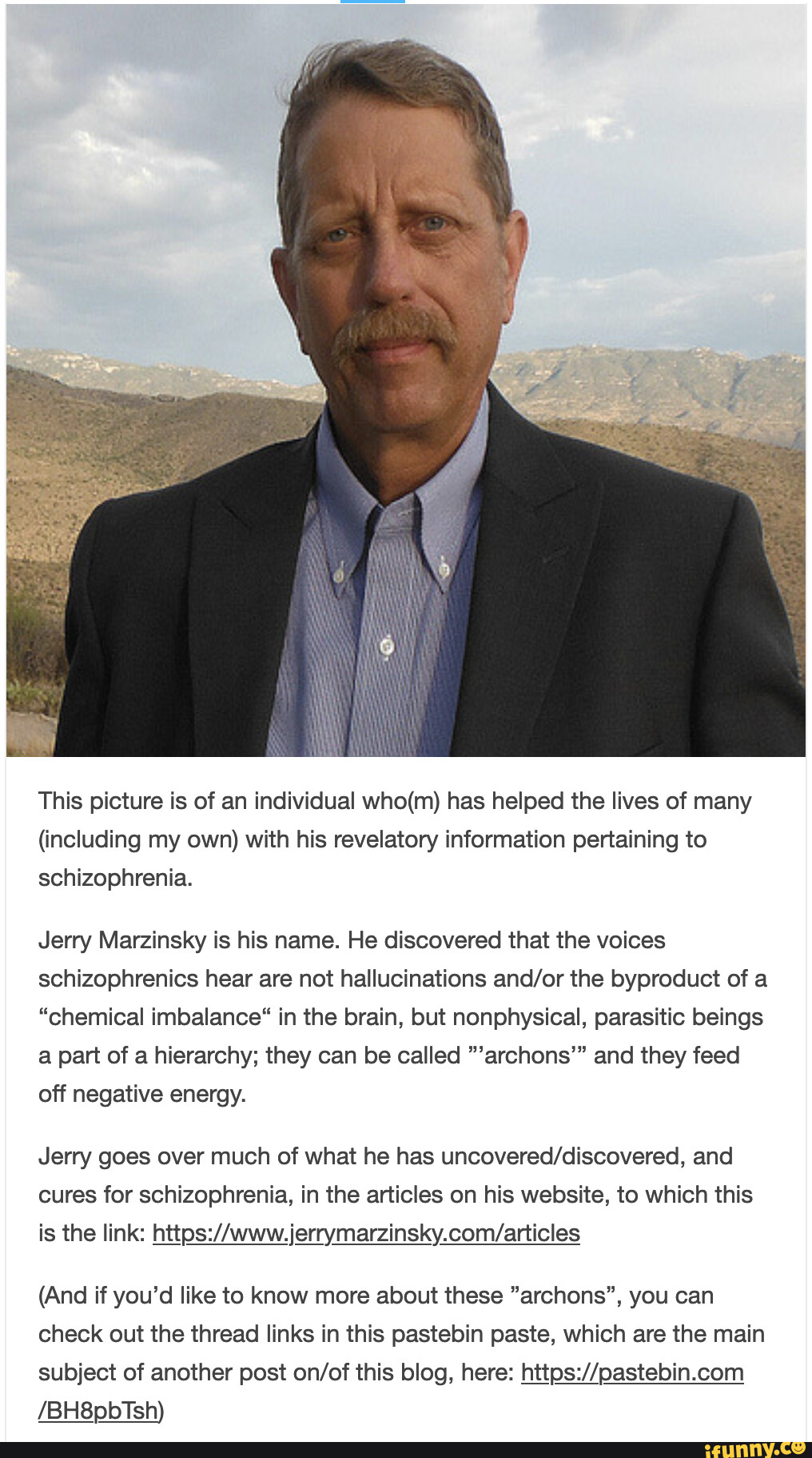 This picture is of an individual has helped the lives of many