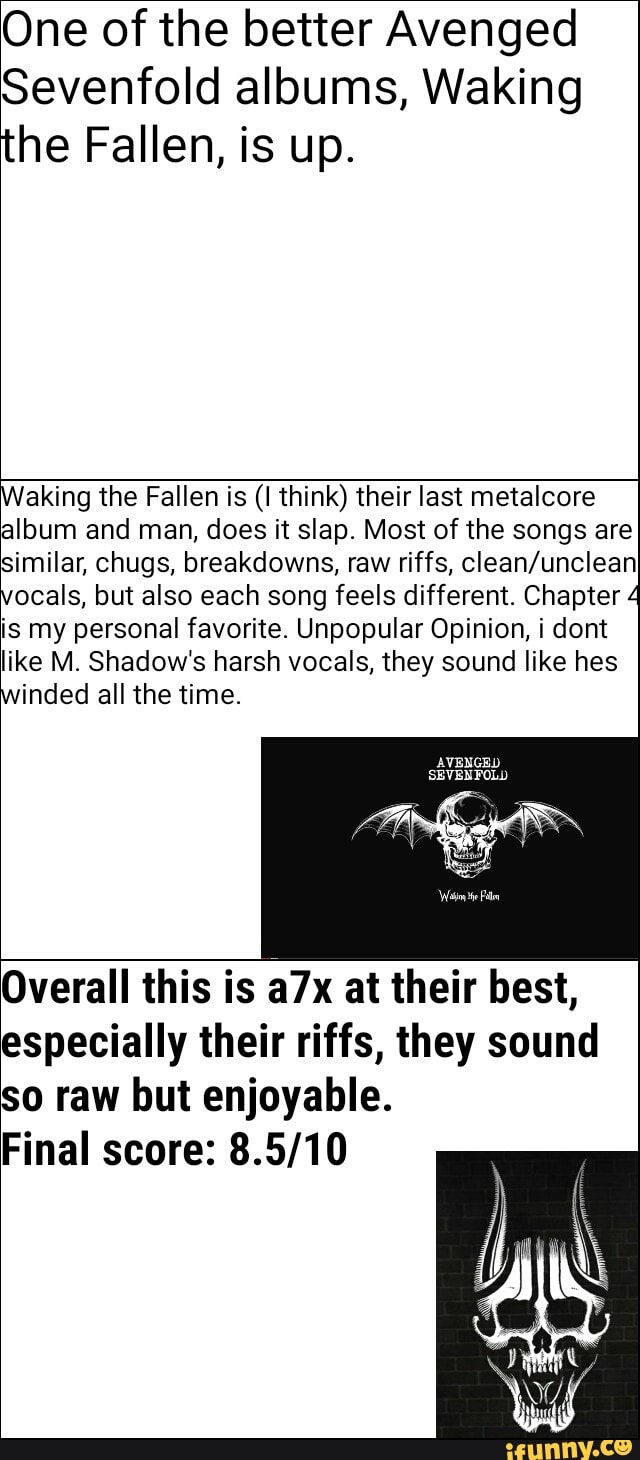 The 10 greatest Avenged Sevenfold riffs ever