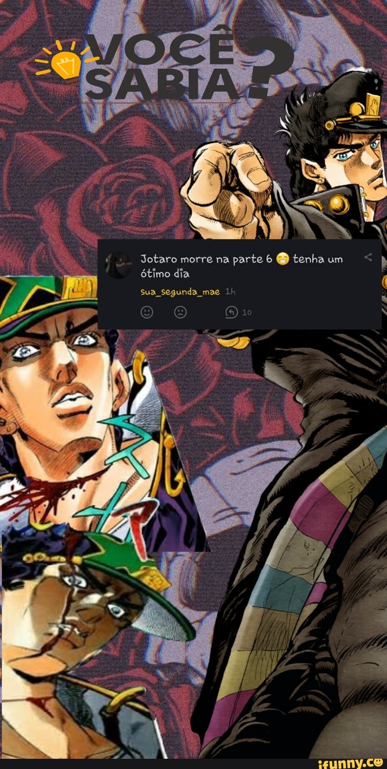 A Morte de JOTARO Como Você NUNCA VIU!