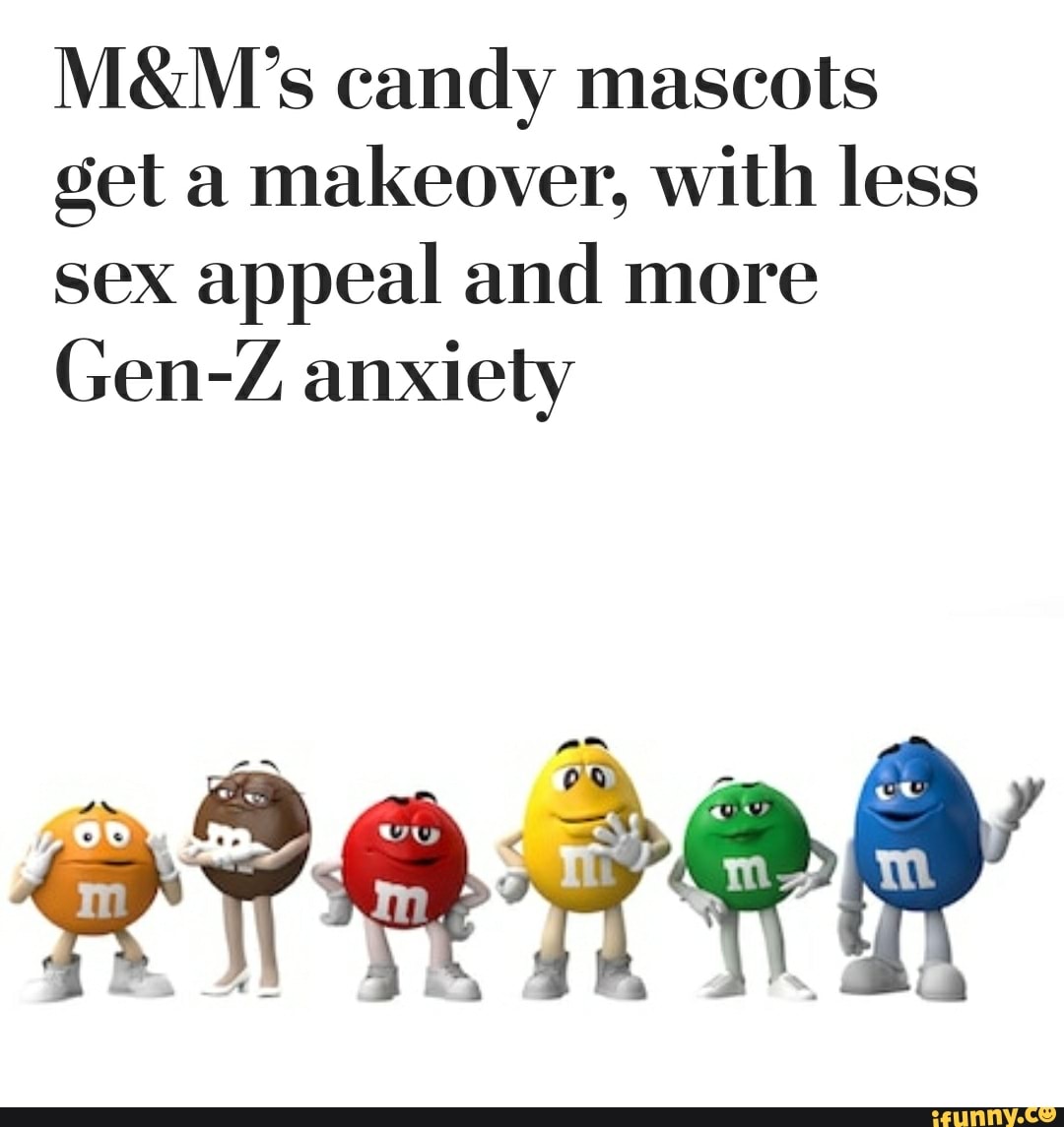 Candy mascots get a makeover, with less sex appeal and more Gen-Z anxiety -  iFunny Brazil