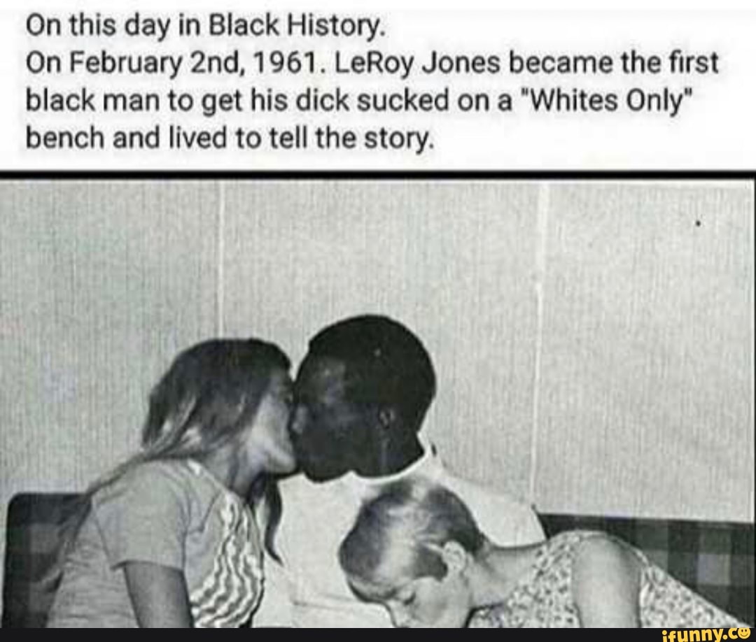 On this day in Black History. On February 2nd. 1961. LeRoy Jones became