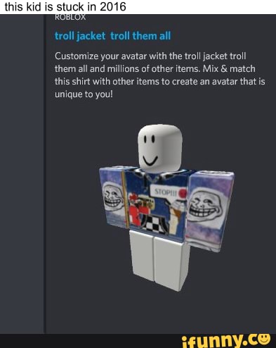 Customize your avatar with the Robox and millions of other items