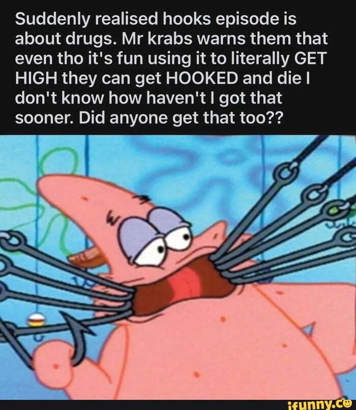 The Powerful Message In This Episode of Spongebob: Don't Get Hooked On  Drugs