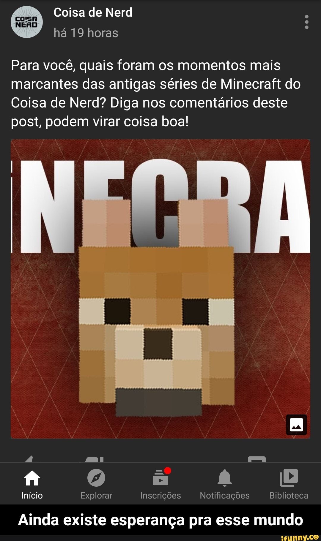 Você conhece o coisa de nerd?