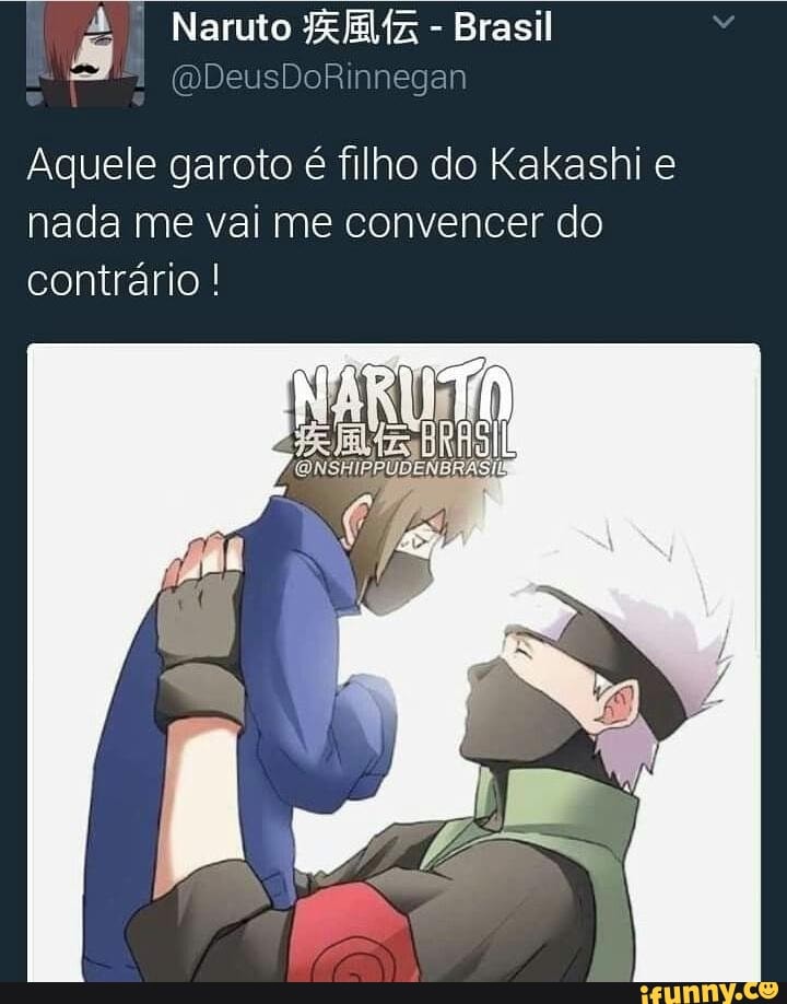 Konoha oha. br4sill Filho do Naruto sendo filho do Naruto ame 'Rokudaime'na  frente O que yocê esta fazendo aqui, tio Rokudaime?, - iFunny Brazil