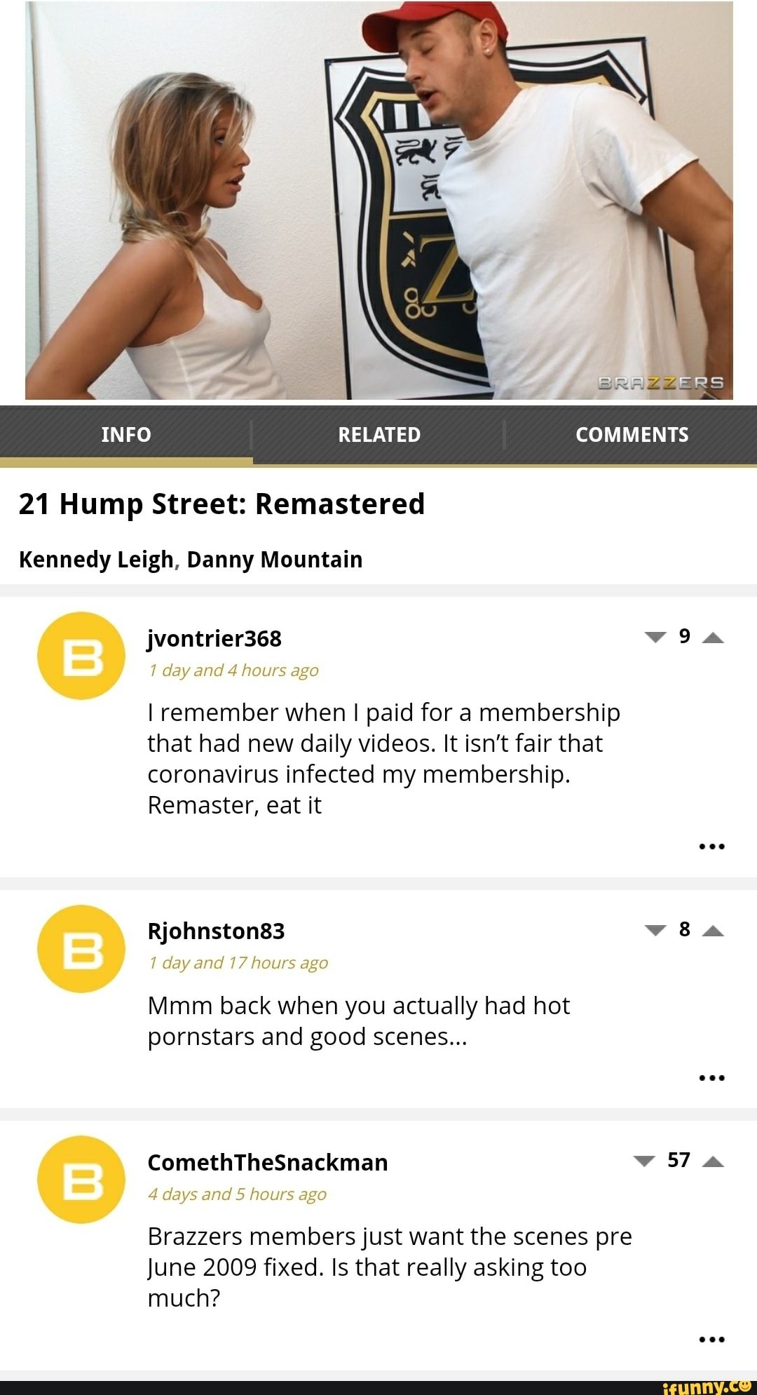 INFO RELATED COMMENTS 21 Hump Street: Remastered Kennedy Leigh, Danny  Mountain 1 day and 4 hours