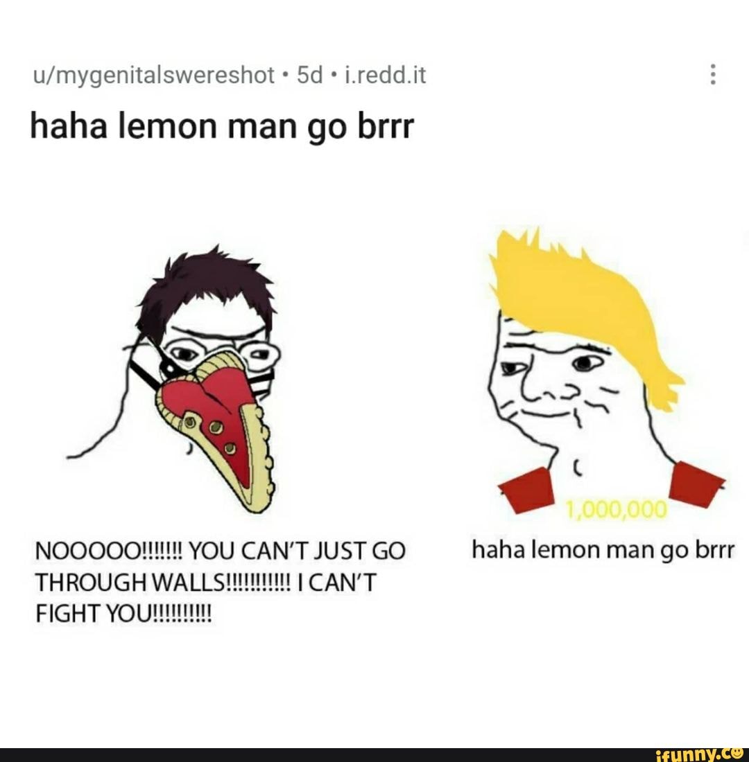 Lemon man - Roblox