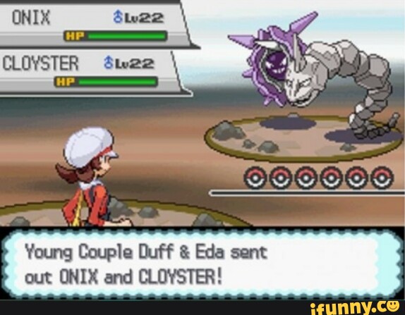 pokemon cloyster and onix