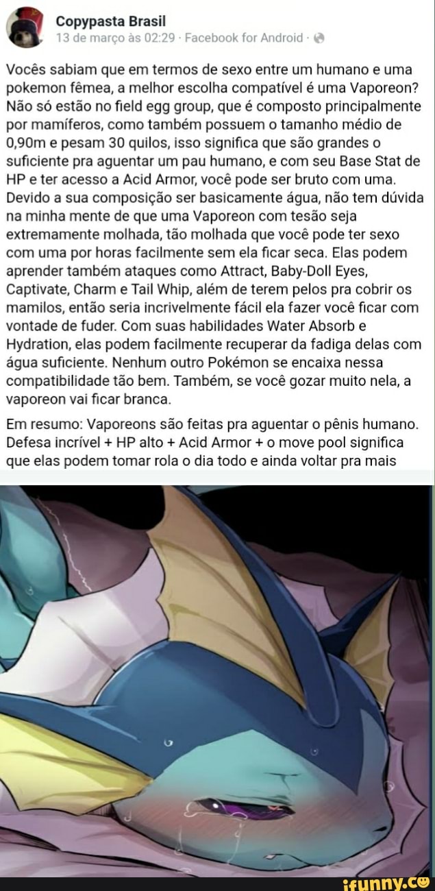 Oq define uma pessoa, é qual evolução do Eevee ele mais gosta Mo, ) o Aa )  cL ) GO USGMEN - iFunny Brazil