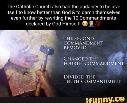 second commandment catholic