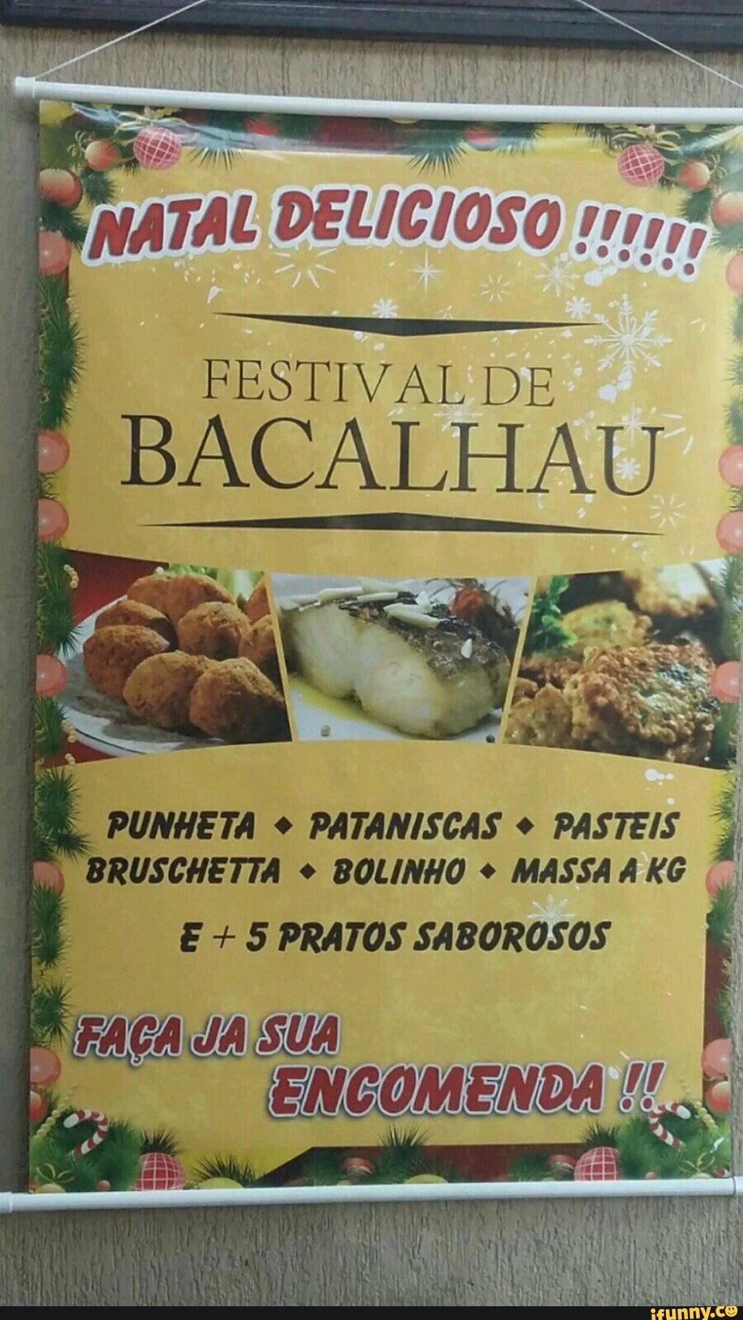 PESTIVAL DE BACALHAU I = PUNHETA PATANISCAS PASTEIS À 