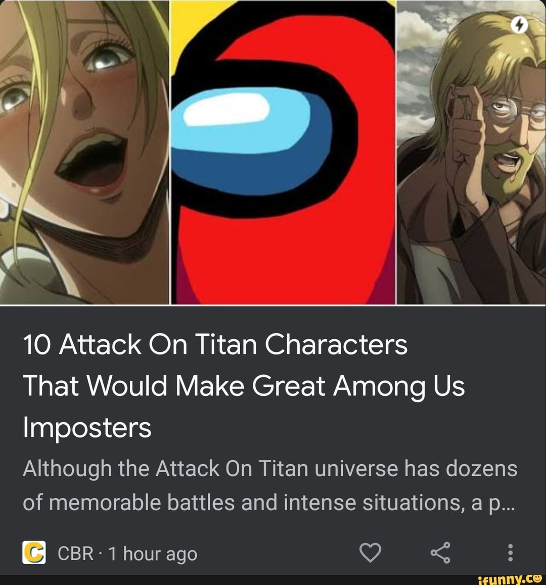 Attack On Titan: 10 Characters Who Would Have Made A Better Attack