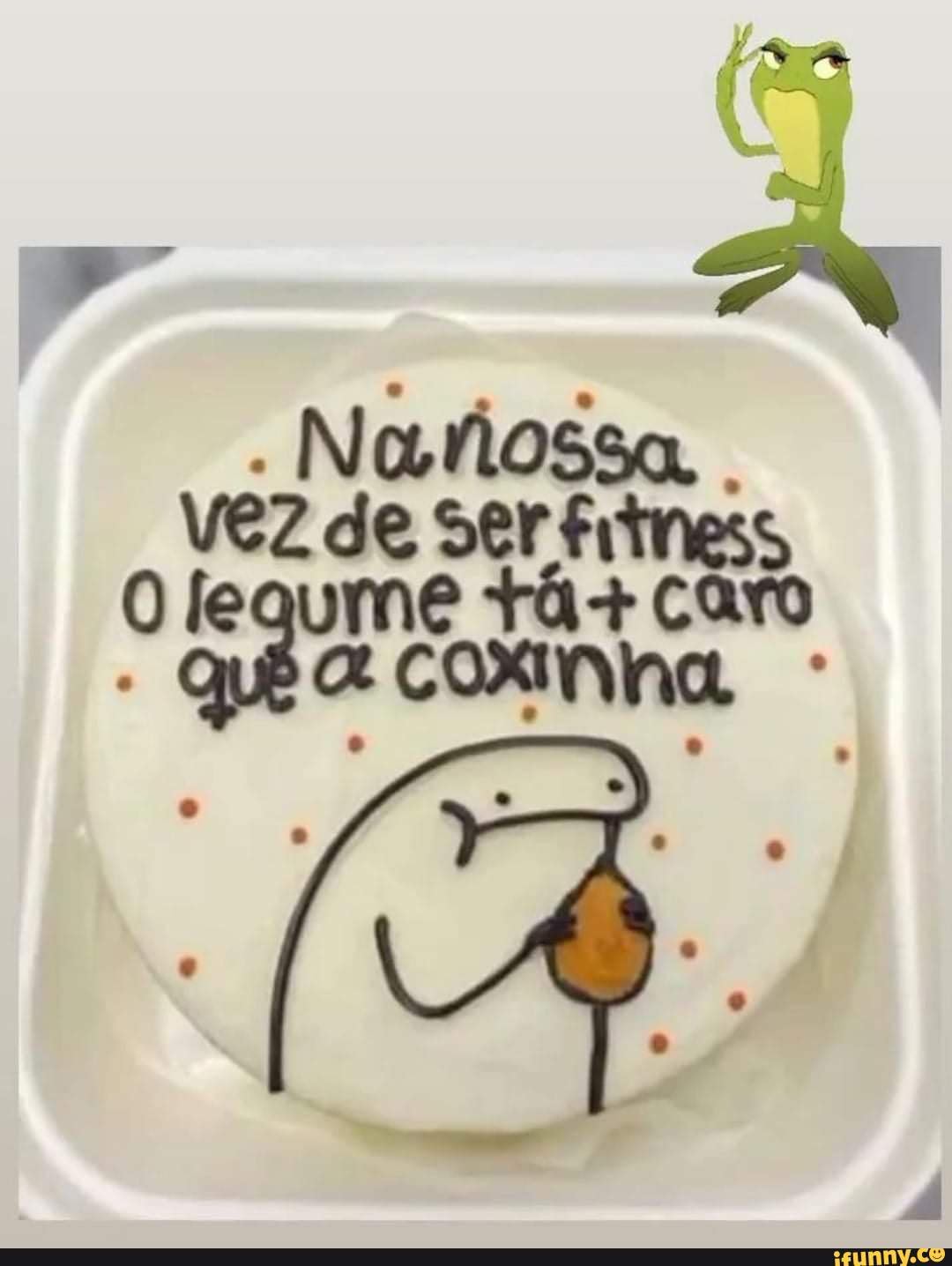 LOGO NA MINHA VEZ DE SER FITNES LEGUME TÁ MAIS CARO QUE UMA