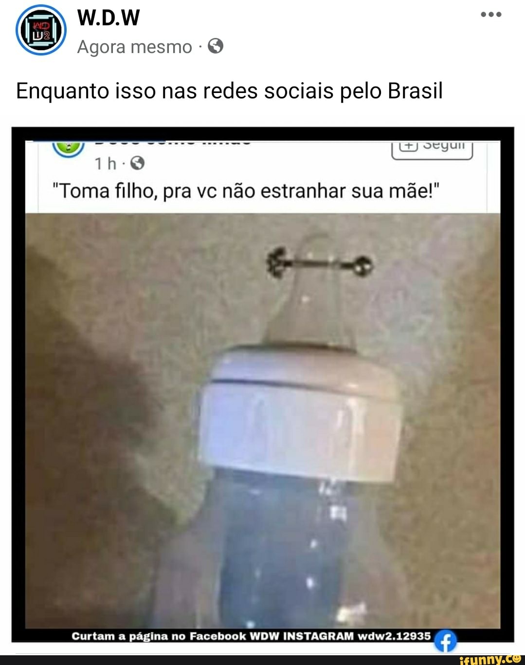 W.D.W 22 de mai. de 2022 Enquanto isso nas redes sociais pelo