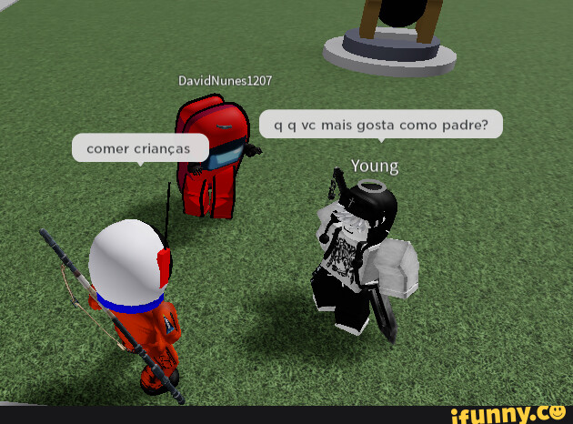 Vc gosta de roblox