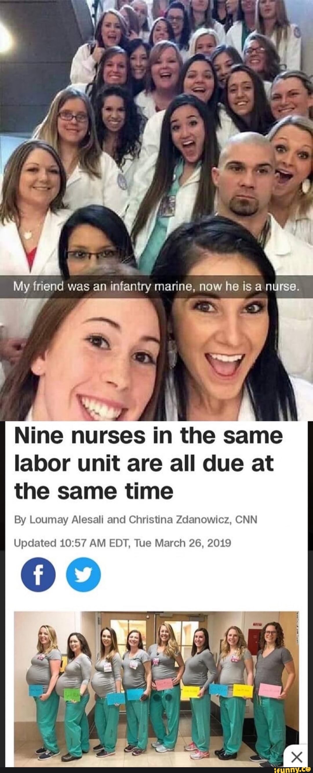 My Friend Was An Infantry Marine, Now He Is A Nurse. Nine Nurses In The ...