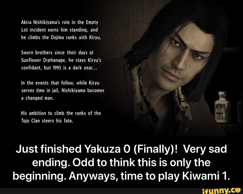 This weeks episode of Inuyashiki has Kiryu's V.A play Nega-Kiryu Yakuziman  and before 90 seconds are up this line is uttered. : r/TwoBestFriendsPlay