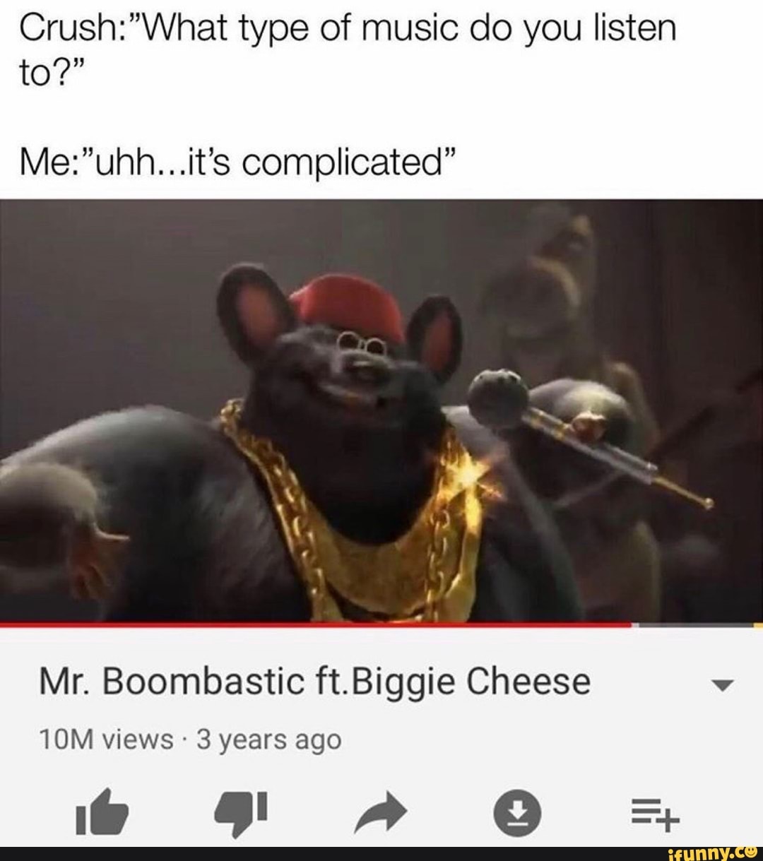 Mr. Boombastic Official Music Video - Biggie Cheese 