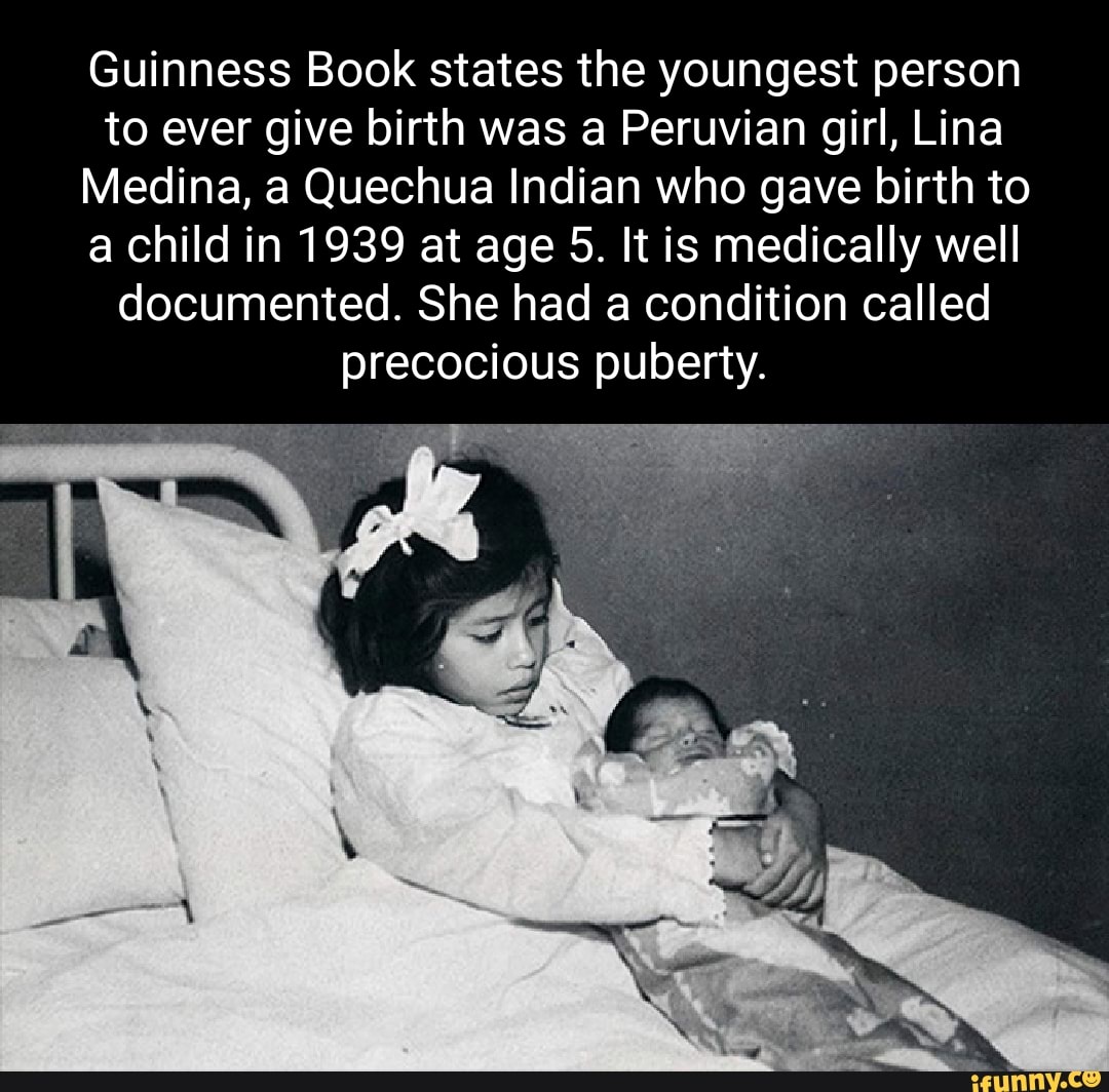 youngest person in the world to give birth